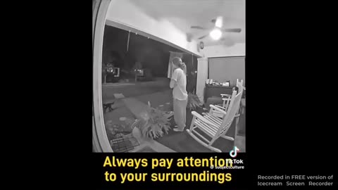 only a nigger hides on a white womans porch