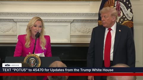 President Trump Participates in the White House Faith Office Luncheon