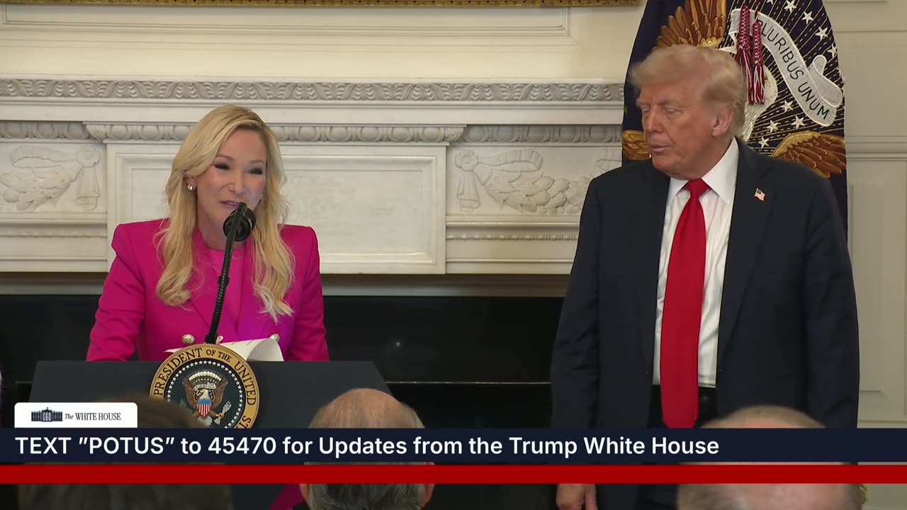 President Trump Participates in the White House Faith Office Luncheon