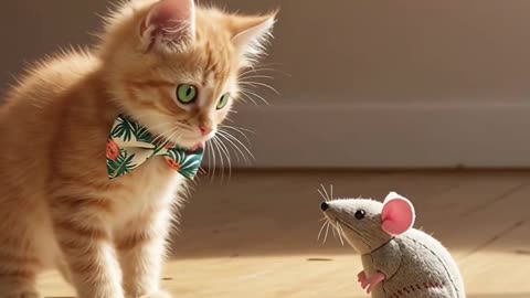 Cat vs Mouse Showdown 🐱🐭 | Epic Pet Shorts #Shorts