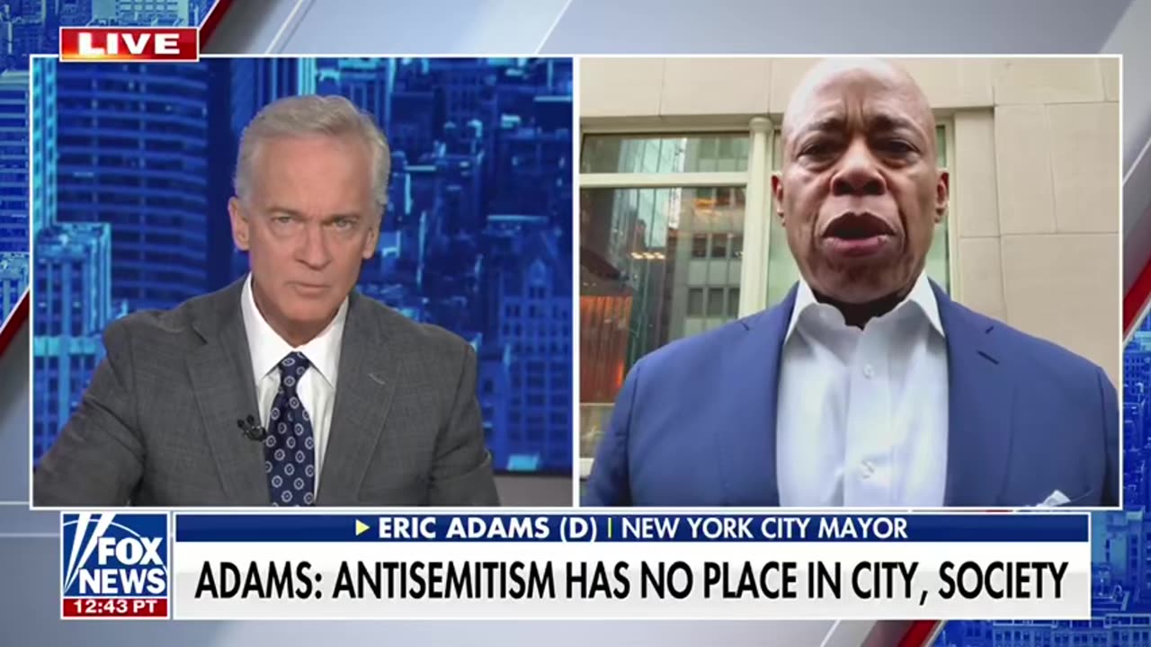 Mayor Eric Adams: Blasts Democratic Socialists