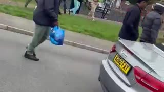 🚨LOCAL RESIDENTS CONFRONT ILLEGAL MIGRANTS In West Drayton a young