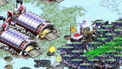 BIGGEST BATTLE FORTRESS RUSH I EVER DID - Red Alert 2: Yuri's Revenge