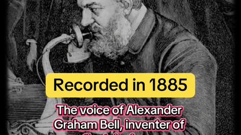 Human voices from the 1800's that we can still hear in 2025