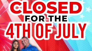 We are closed for the Fourth of July! Make sure to contact us this week if you need anything!