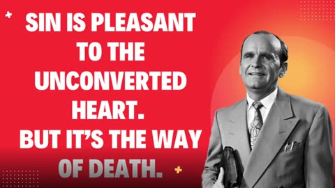 Sin is pleasant to the unconverted heart. But it’s the way of death.