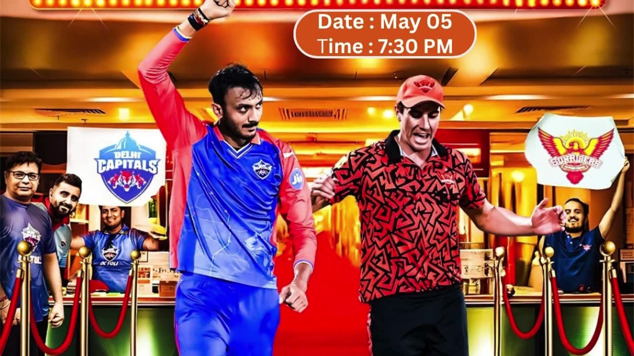 Fan Predictions with Reddyanna for the 55th Match: SRH vs DC in IPL 2025.