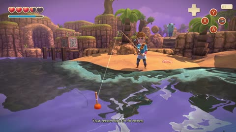 Oceanhorn - Recordando como pescar y disfrutando los sonidos