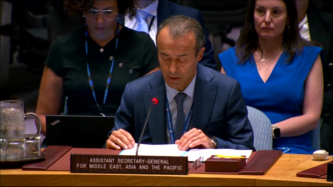 Israel 'violated' Syrian sovereignty, UN official tells Council