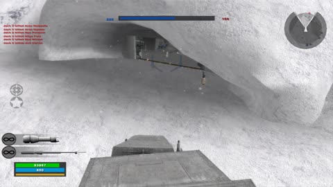 SWBF2 2005: Instant Action Conquest Hoth Empire Gameplay