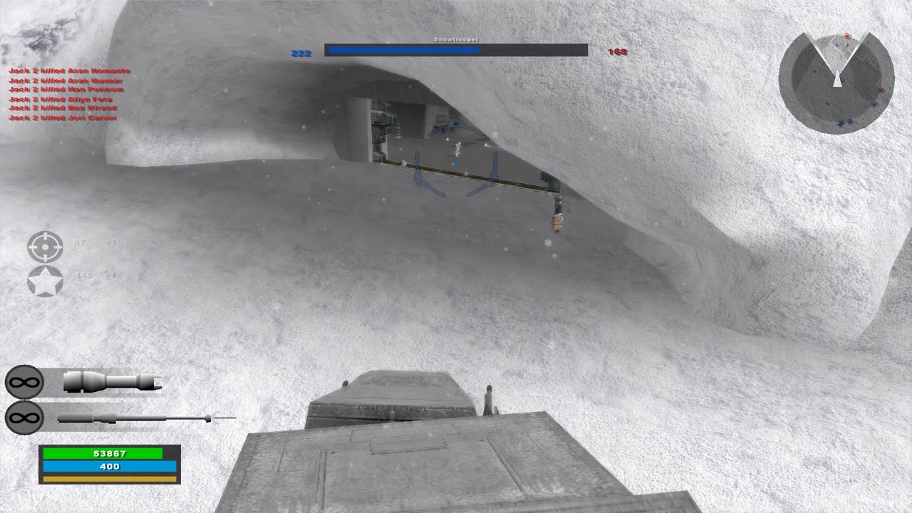 SWBF2 2005: Instant Action Conquest Hoth Empire Gameplay