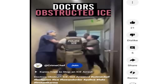 Doctor Gets Arrested Obstructing ICE