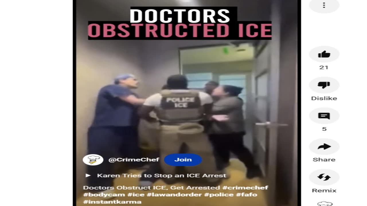 Doctor Gets Arrested Obstructing ICE