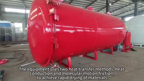 Vacuum drying equipment
