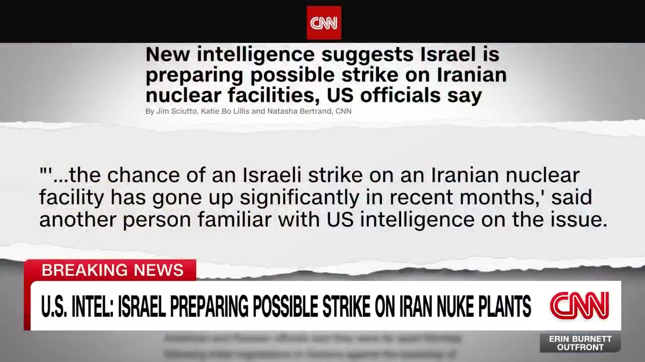 Israel preparing possible strike on Iranian nuclear