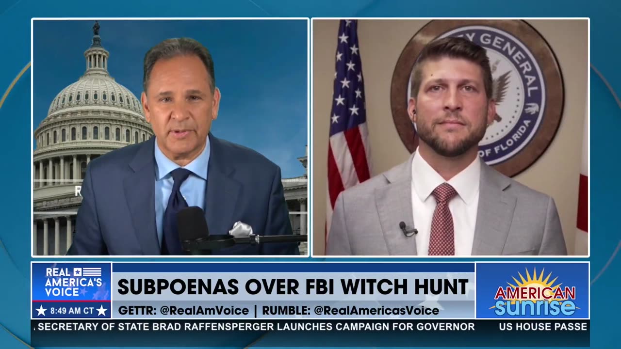 AG: SUBPOENAS OVER FBI WITCH HUNT COMING