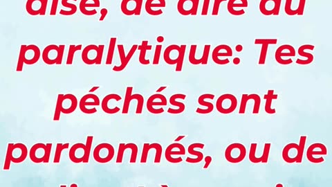 ✨ « Le pouvoir de pardonner et de guérir » Marc 2:9.#shortvideo #shorts #youtubeshorts #ytshorts #yt