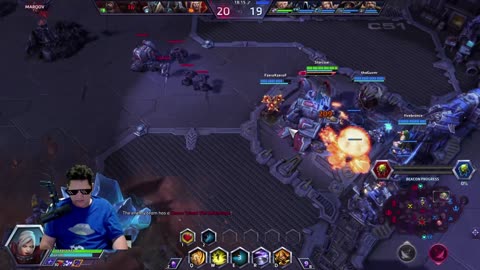 Heroes of the Storm we are diming out
