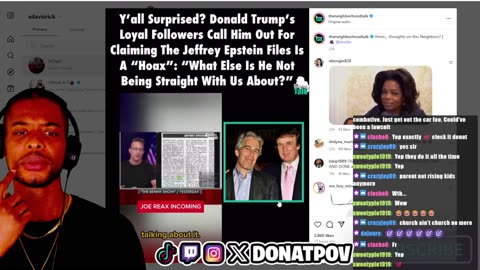 Donald Trump LOSES MAGA w/o Jeffrey Epstein List