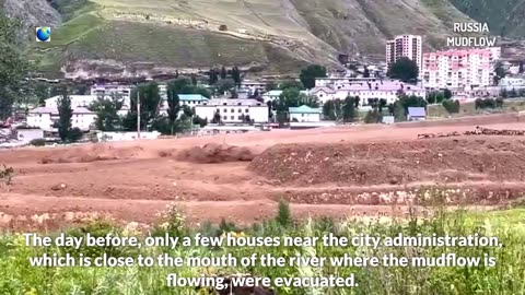 Une puissante coulée de boue a emporté la plus haute colonie de montagne de Russie