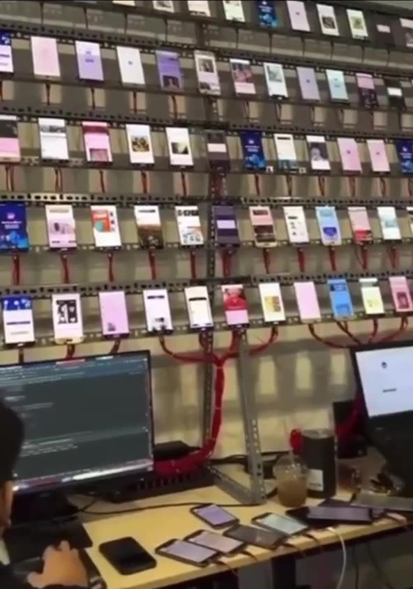 THIS IS WHAT BOT FARM LOOKS LIKE 👀