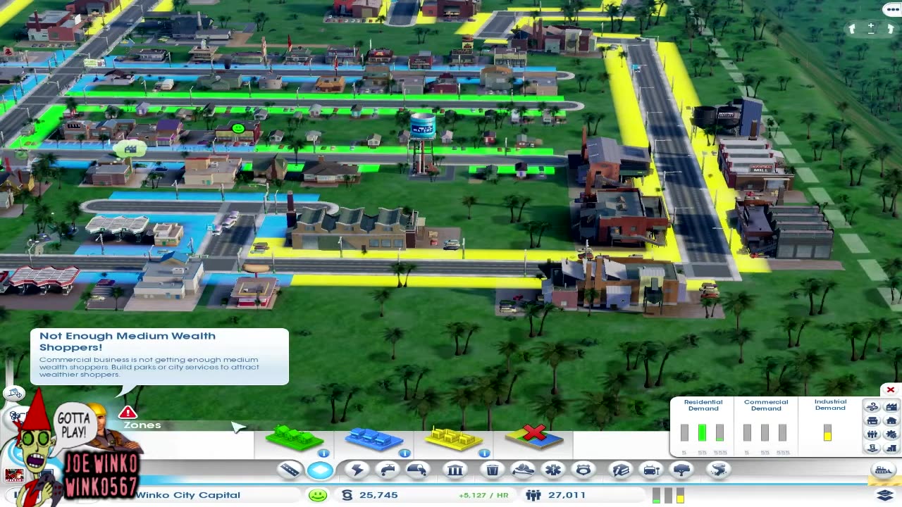 2014 12 26 - SimCity 2013 Playthrough - Winko Land - 1-04