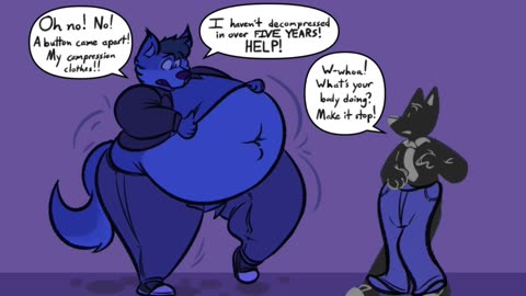 Blueberry Husky Clothes