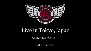 REO Speedwagon - Live in Tokyo, Japan (September 29, 1981) Superior Quality