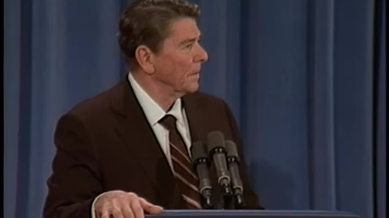Archive ✅ President Reagan’s 8th Press Conference on February 18, 1982