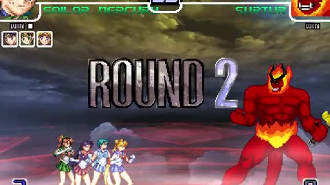 Sailor Moon, Sailor Mars, Sailor Jupiter, and Sailor Mercury (Me) Vs Darkseid