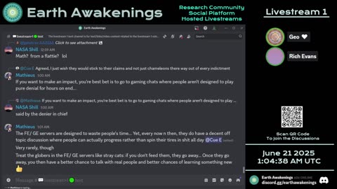 Earth Awakenings - Livestream 1 - #3243