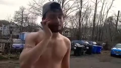 Caddy Tries To Get A New Shirt