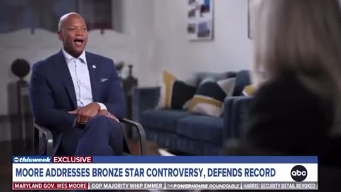 2028 Democrat presidential contender Wes Moore fell apart when asked why he continuously lied