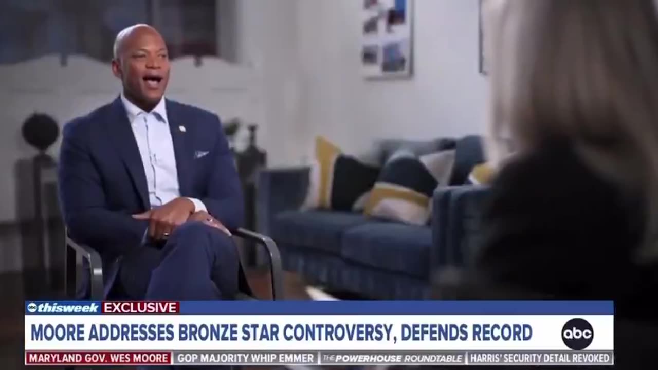 2028 Democrat presidential contender Wes Moore fell apart when asked why he continuously lied