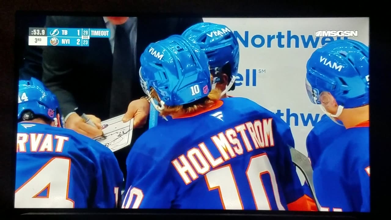 TB vs NYI - Islanders Win 2-1