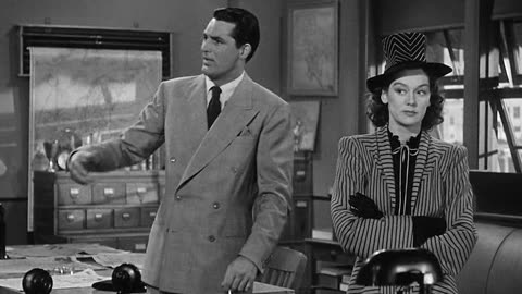 Его девушка Пятница / His Girl Friday 1940 Russian audio
