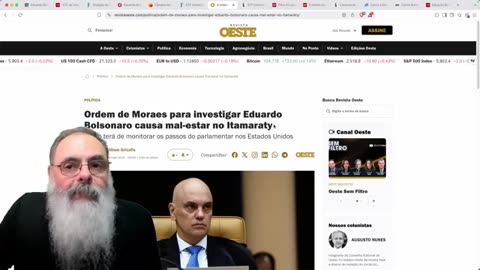 STF foi ABANDONADO pelo CONGRESSO e pelo GOVERNO agora QUER CULPAR o EDUARDO BOLSONARO