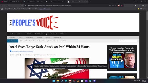 ISRAEL VOWS LARGE SCALE ATTACK ON IRAN WITHIN 24 HOURS