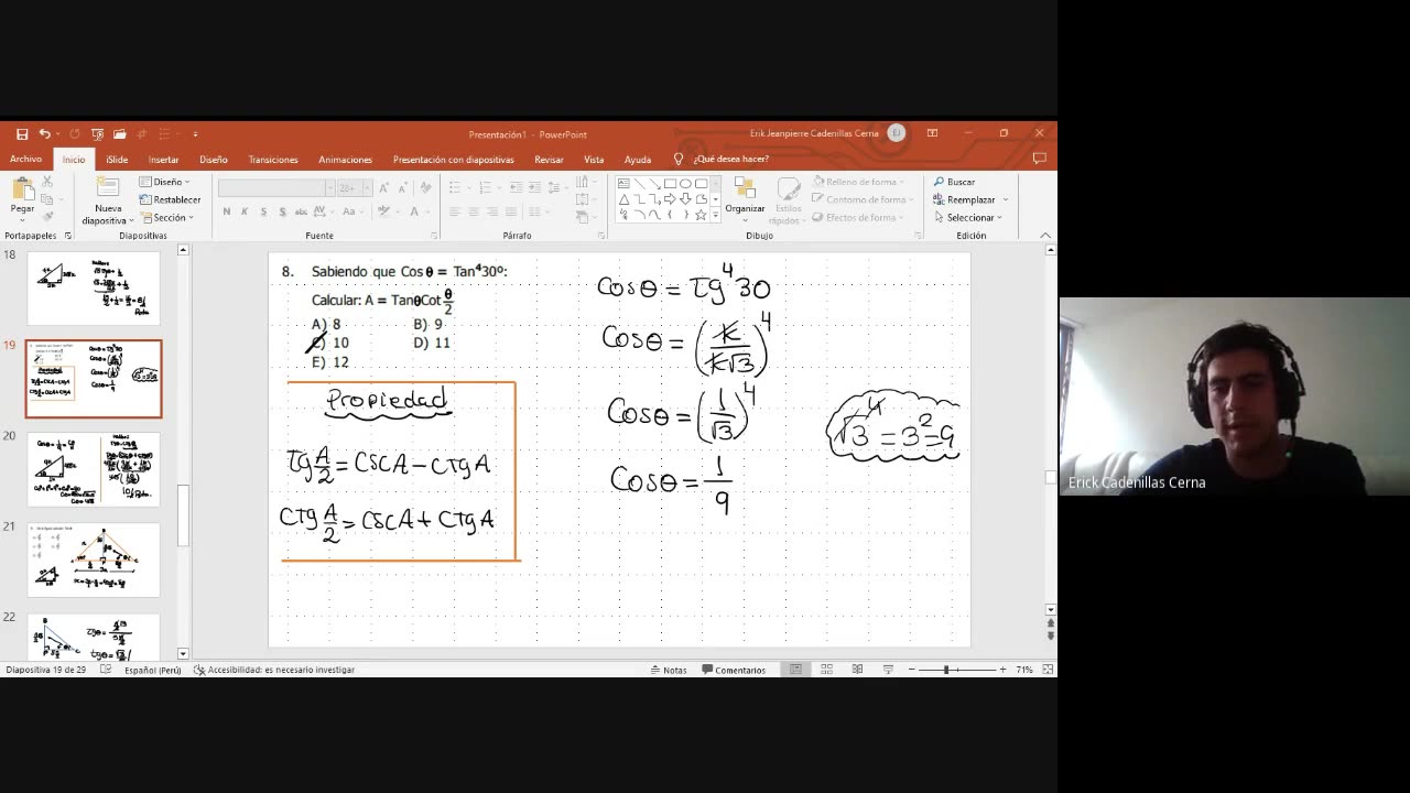 PAMER SEMESTRAL 2023 | Nivelación N1 | Trigonometría