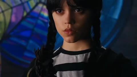 Merlina- Wednesday. Temporada 1 Capítulo 1 #wednesdayaddams #enidsinclair #temporada1 #series #zb