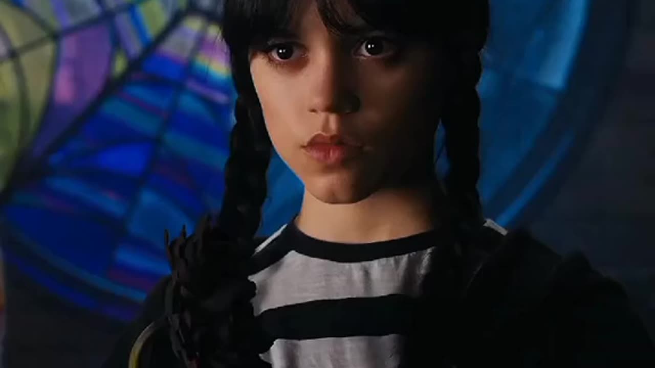 Merlina- Wednesday. Temporada 1 Capítulo 1 #wednesdayaddams #enidsinclair #temporada1 #series #zb