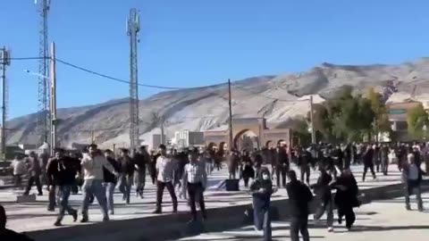 Street protests have erupted again across Iran today.