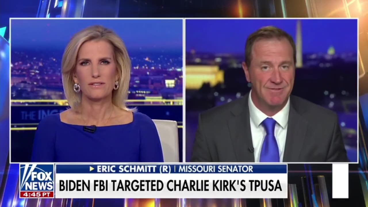 R-Sen Eric Schmitt: Biden Was Going After Political Opponents