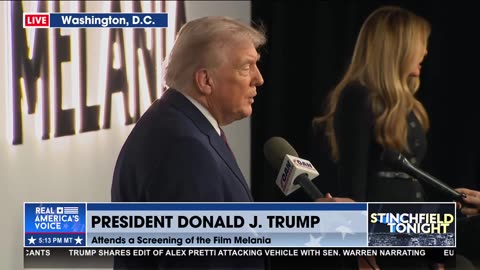 TRUMP: THE FIRST LADY IS “A GREAT INFLUENCE”