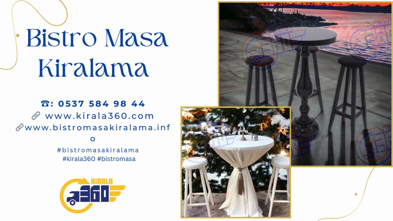 Bistro Masa Kiralama