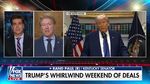 Senator Rand Paul says he'd decline a joyride in the Qatari jet