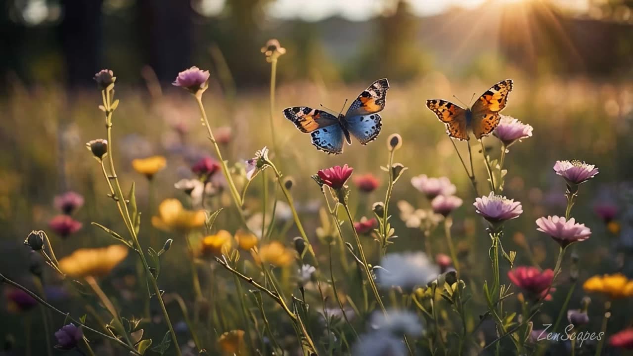 Spring Inspired | Blossom Blooms & Relaxing Music | ZenScapes