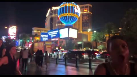shots were fired in front of Bellagio fountains in Las Vegas, Nevada