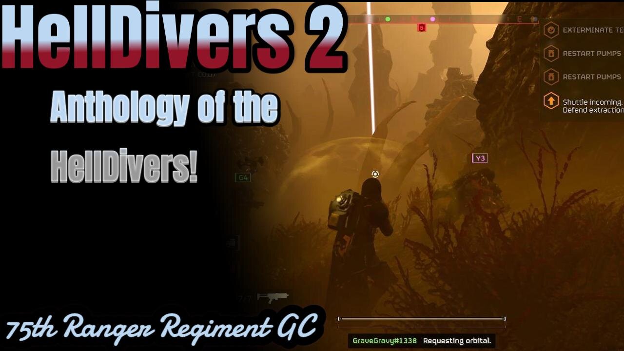 HellDivers 2-Anthology of a Ranger