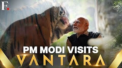 India's PM Modi Visits World's Largest Wildlife Rescue Centre 'Vantara' in Gujarat | Anant Ambani